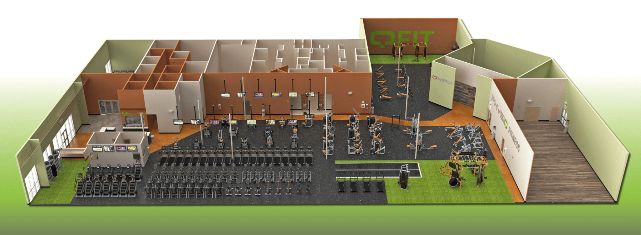 Physiq South Salem 3D Facility Overview
