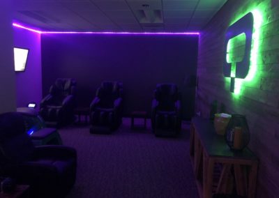 Does this lighting put you in the mood to recover in our Recovery Lounge?